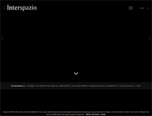 Tablet Screenshot of interspazio.com